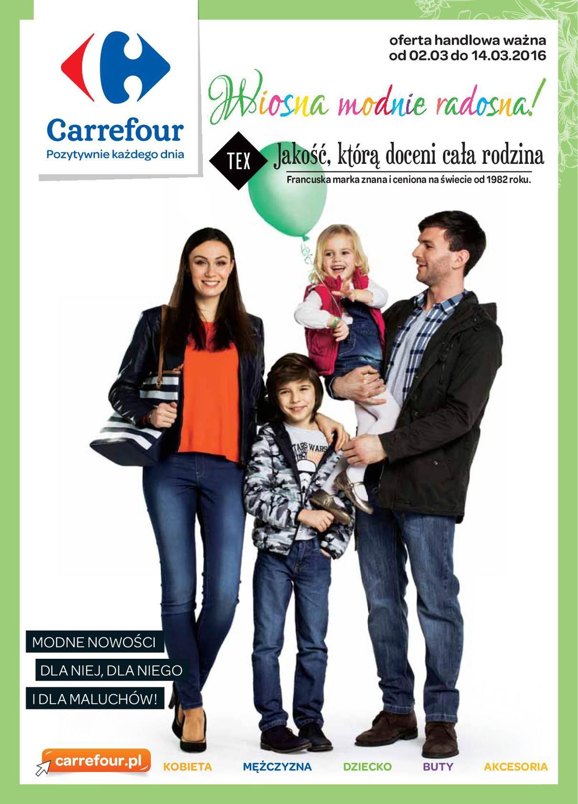 Gazetka promocyjna Carrefour do 14/03/2016 str.0