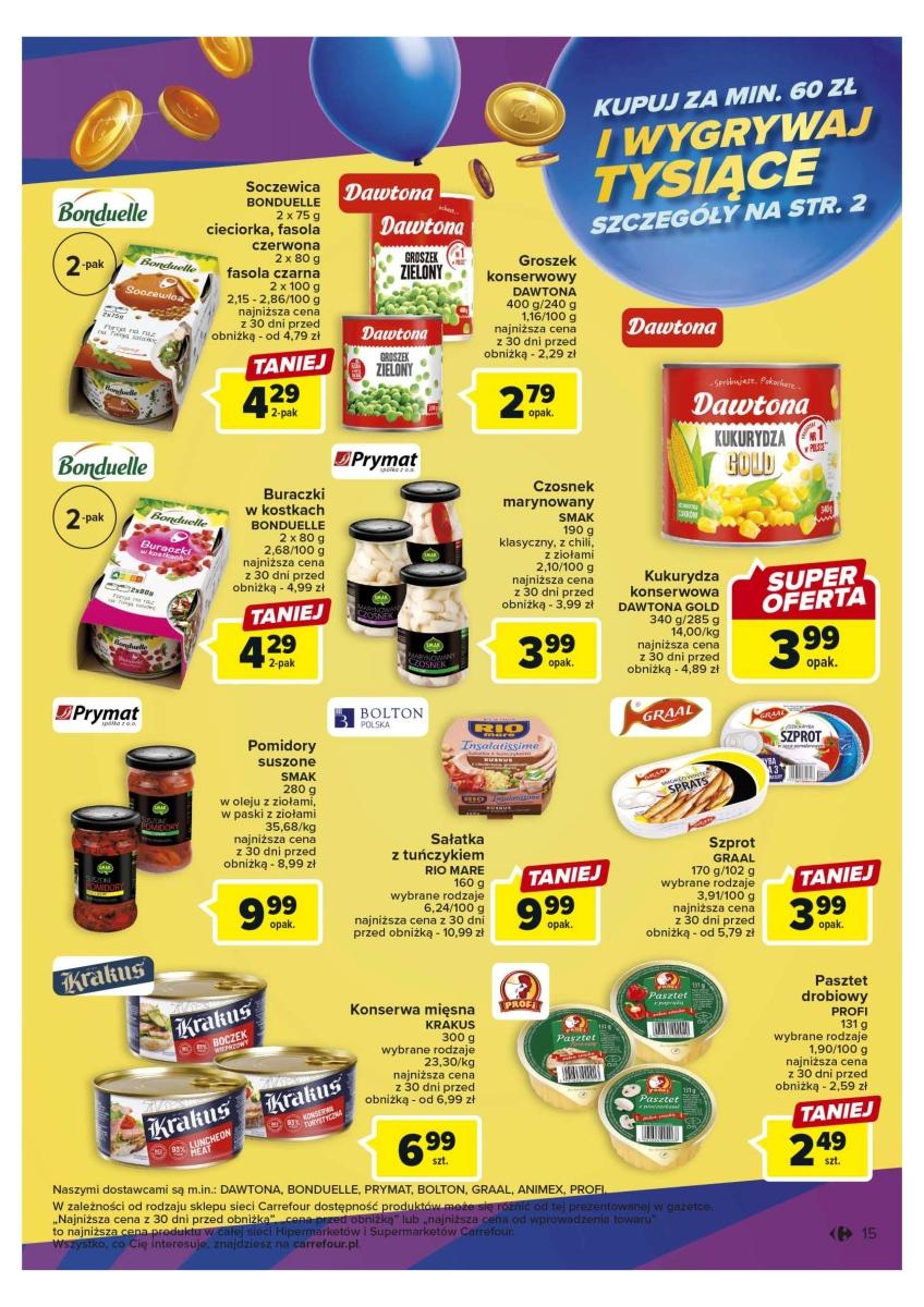 Gazetka promocyjna Carrefour do 21/10/2023 str.15