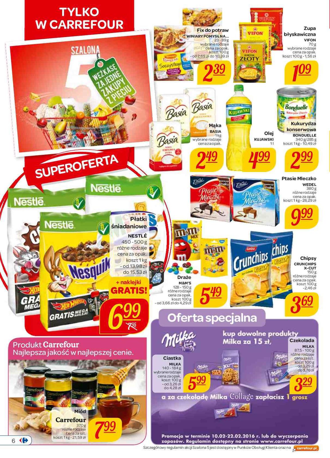 Gazetka promocyjna Carrefour do 22/02/2016 str.6