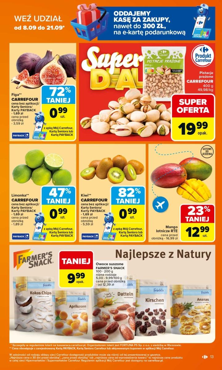 Gazetka promocyjna Carrefour do 20/09/2025 str.13