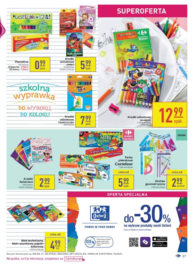 Gazetka promocyjna Carrefour do 15/09/2018 str.27