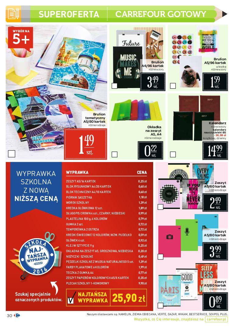 Gazetka promocyjna Carrefour do 05/09/2016 str.30