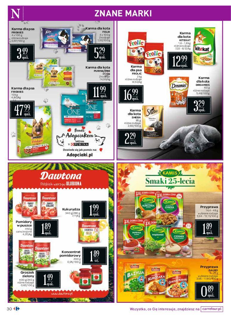 Gazetka promocyjna Carrefour do 14/11/2016 str.30