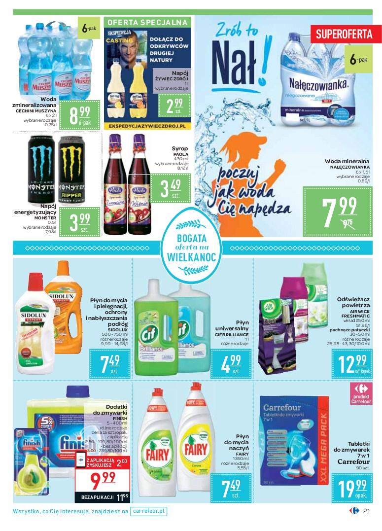 Gazetka promocyjna Carrefour do 15/04/2017 str.21