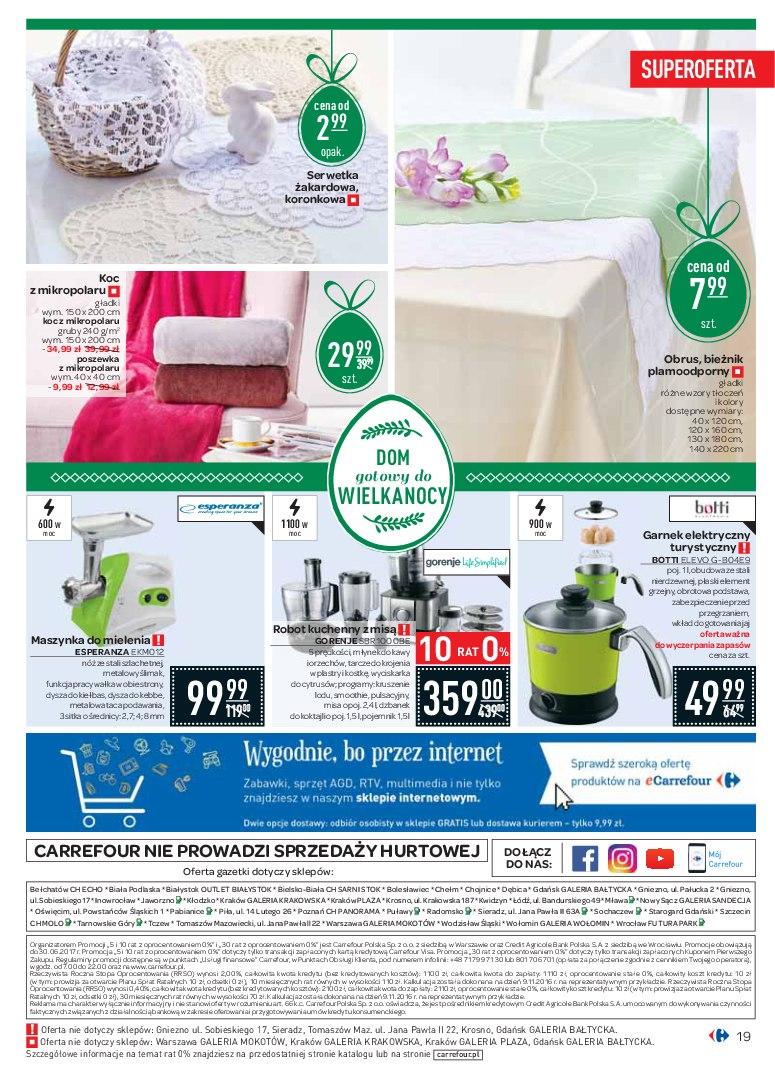 Gazetka promocyjna Carrefour do 02/04/2017 str.19