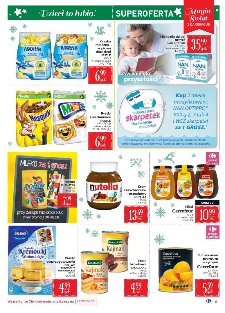 Gazetka promocyjna Carrefour do 11/12/2016 str.9