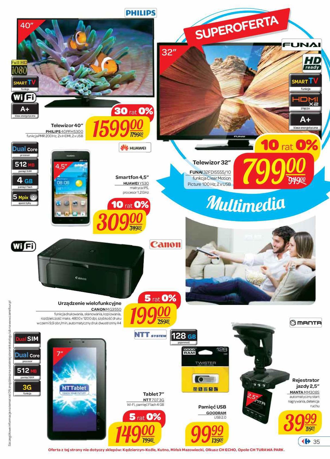 Gazetka promocyjna Carrefour do 16/11/2015 str.35