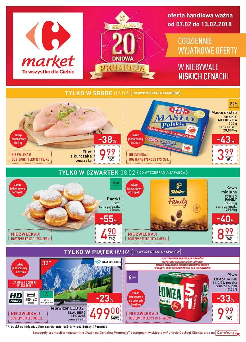 Gazetka promocyjna Carrefour Market do 13/02/2018 str.0