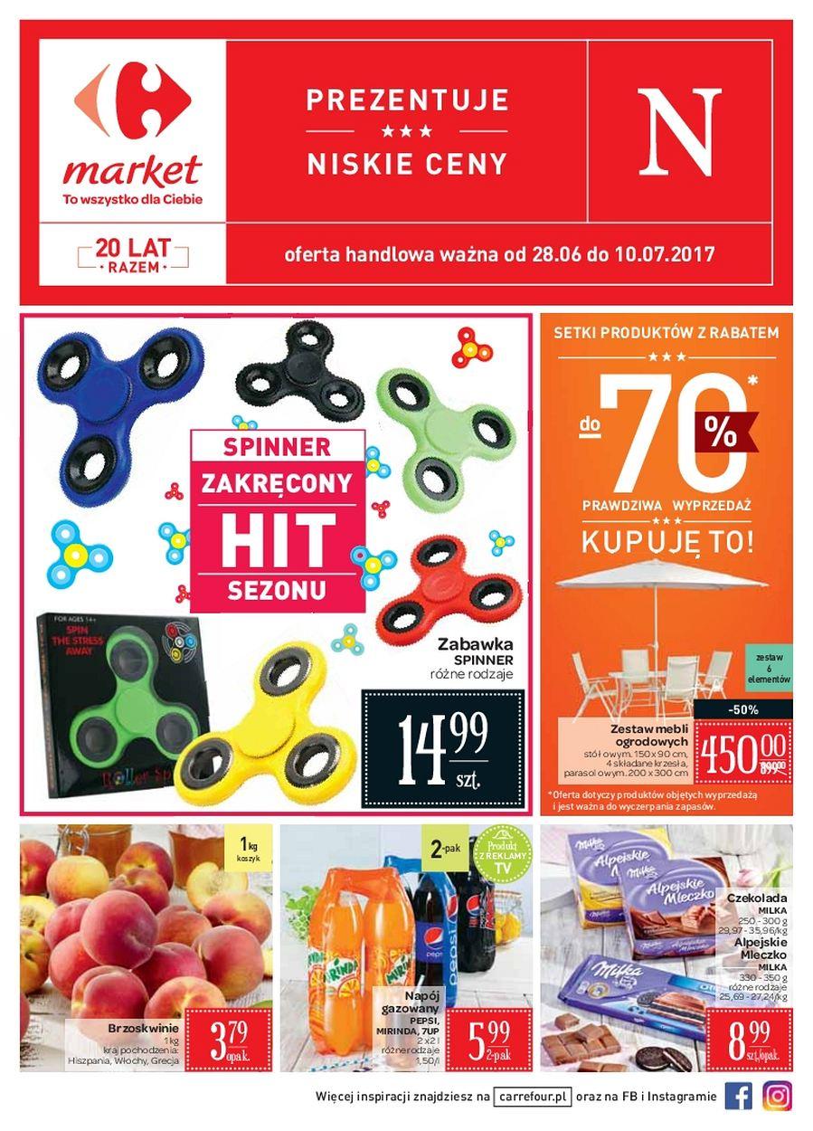 Gazetka promocyjna Carrefour Market do 10/07/2017 str.0