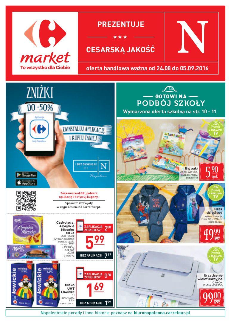 Gazetka promocyjna Carrefour Market do 05/09/2016 str.0