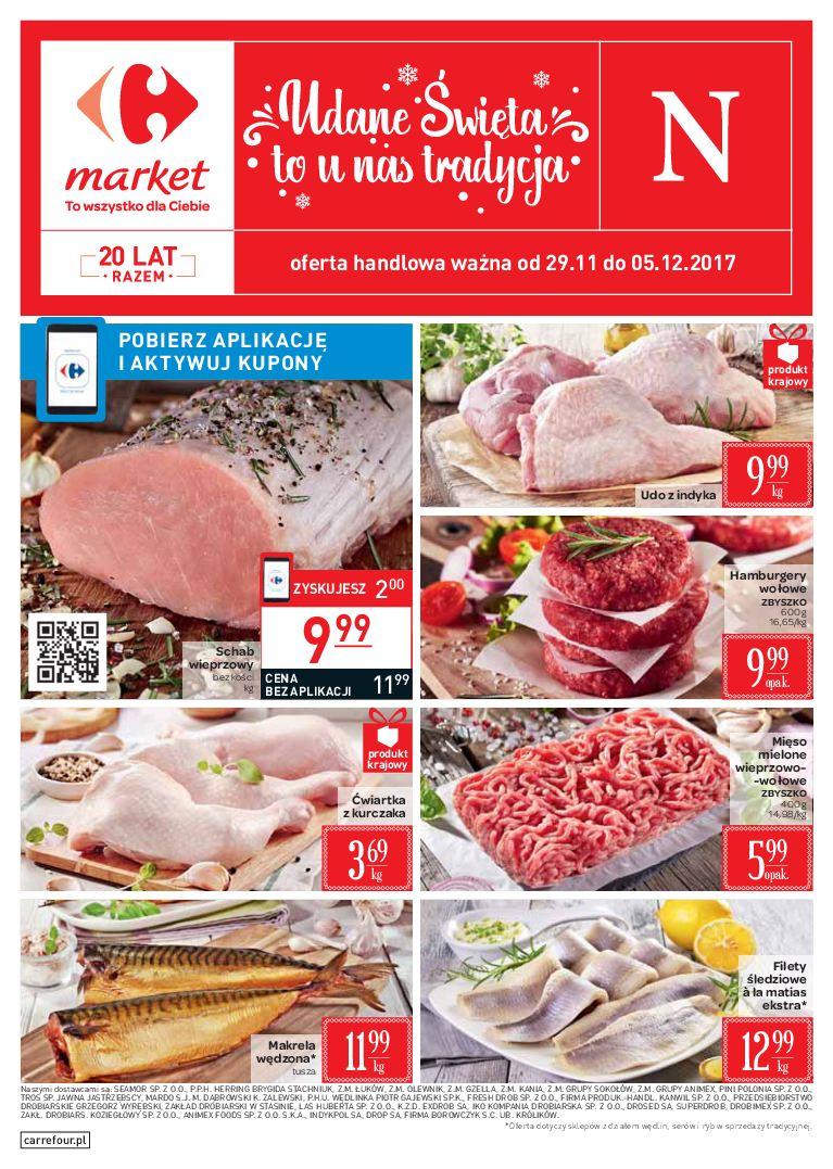 Gazetka promocyjna Carrefour Market do 05/12/2017 str.0