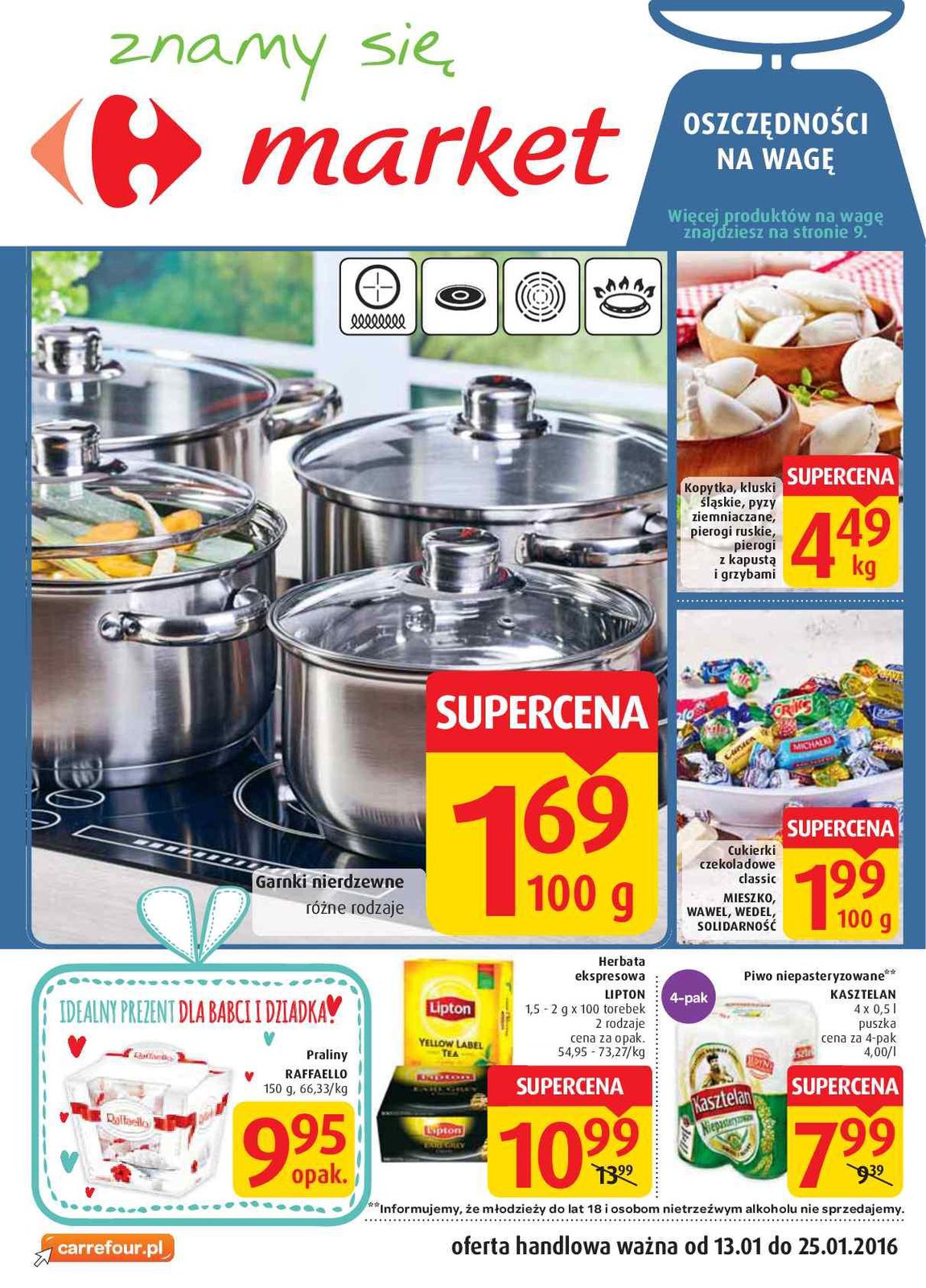 Gazetka promocyjna Carrefour Market do 25/01/2016 str.0