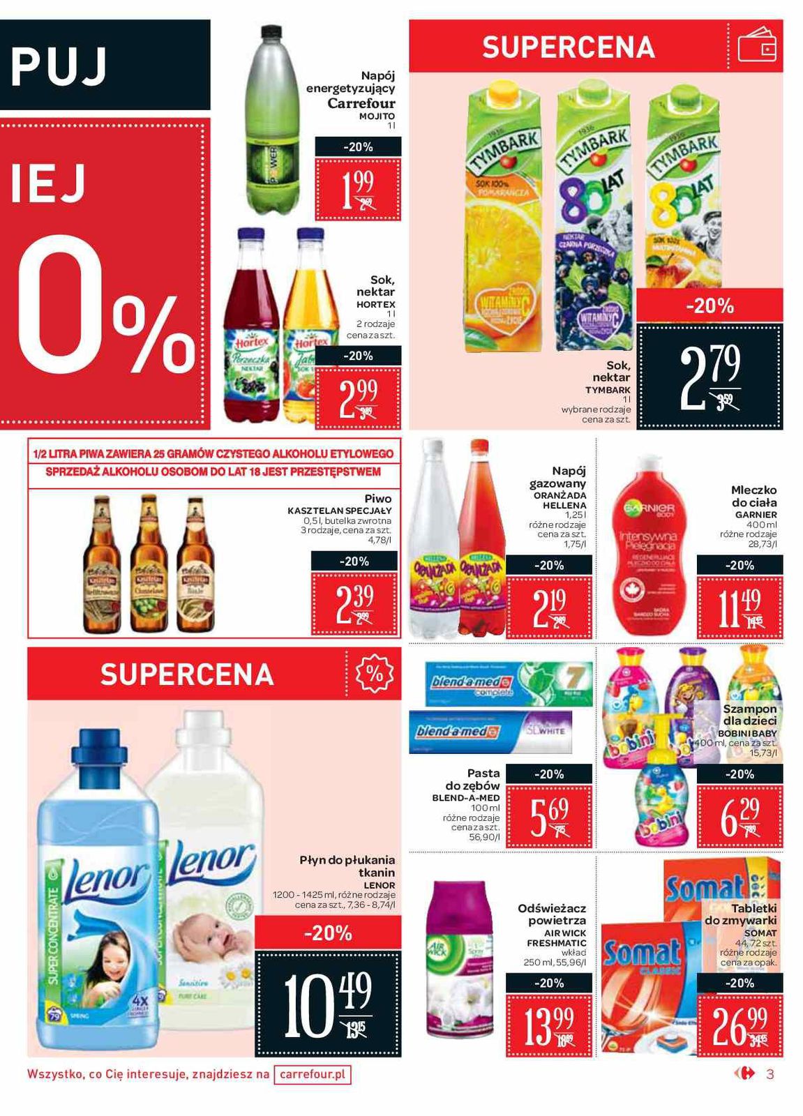 Gazetka promocyjna Carrefour Market do 18/04/2016 str.2