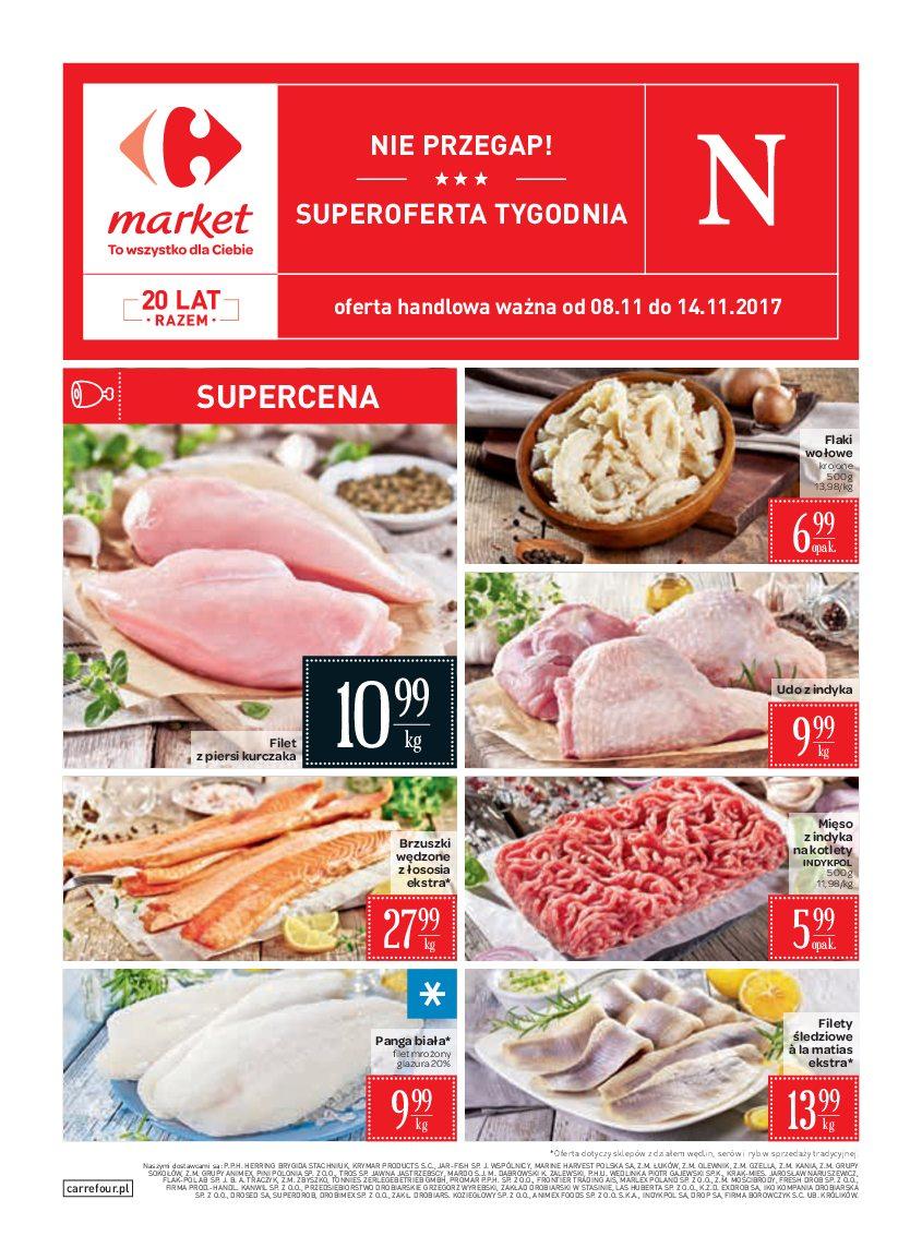 Gazetka promocyjna Carrefour Market do 14/11/2017 str.0