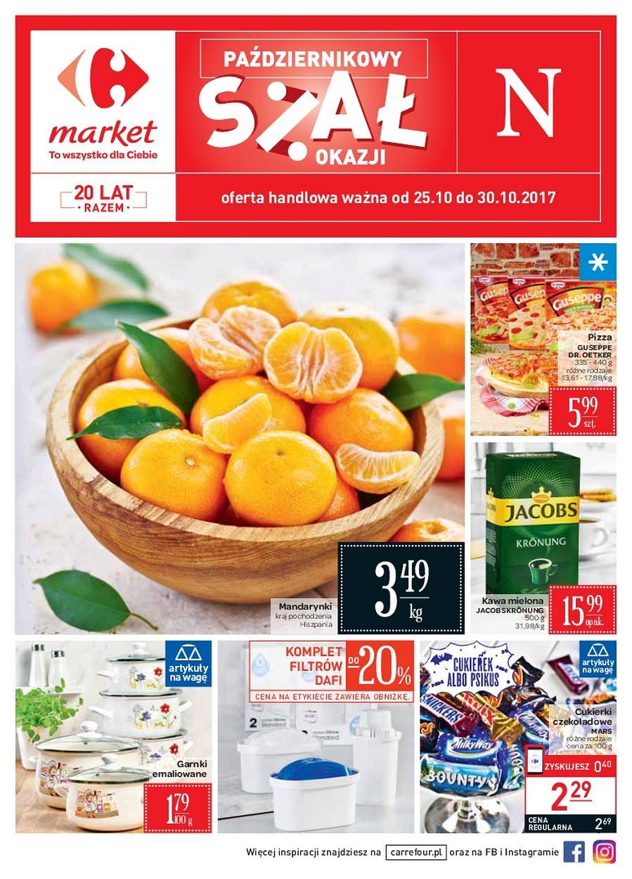 Gazetka promocyjna Carrefour Market do 30/10/2017 str.0