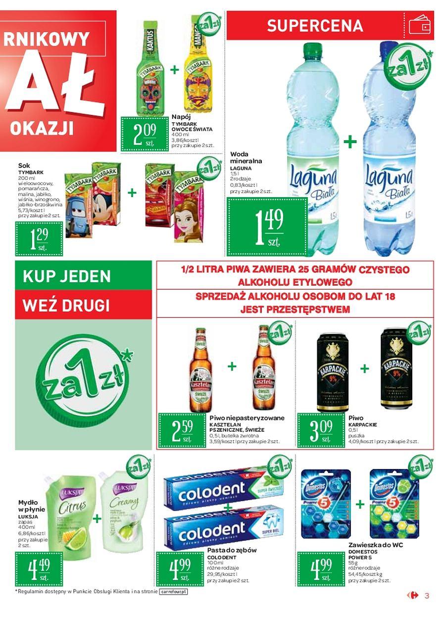 Gazetka promocyjna Carrefour Market do 23/10/2017 str.3