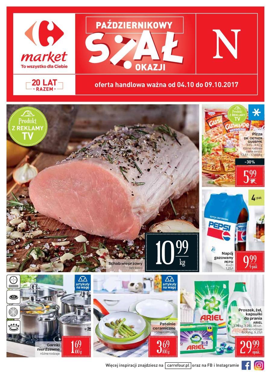 Gazetka promocyjna Carrefour Market do 16/10/2017 str.0