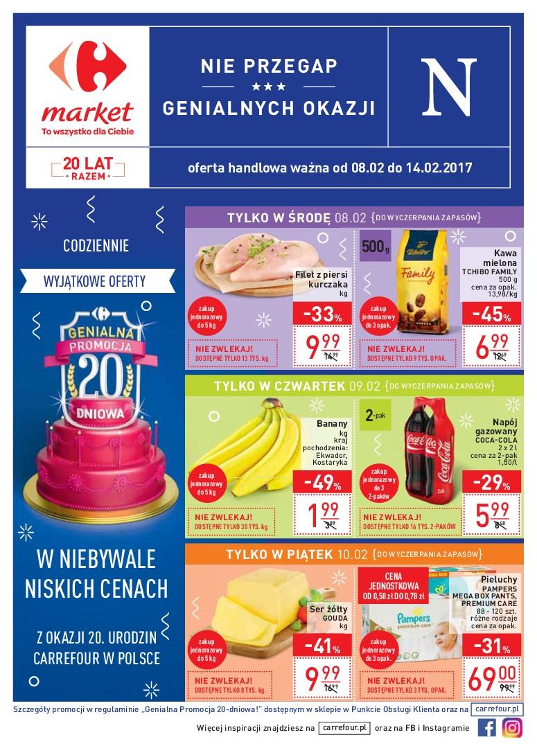 Gazetka promocyjna Carrefour Market do 14/02/2017 str.0