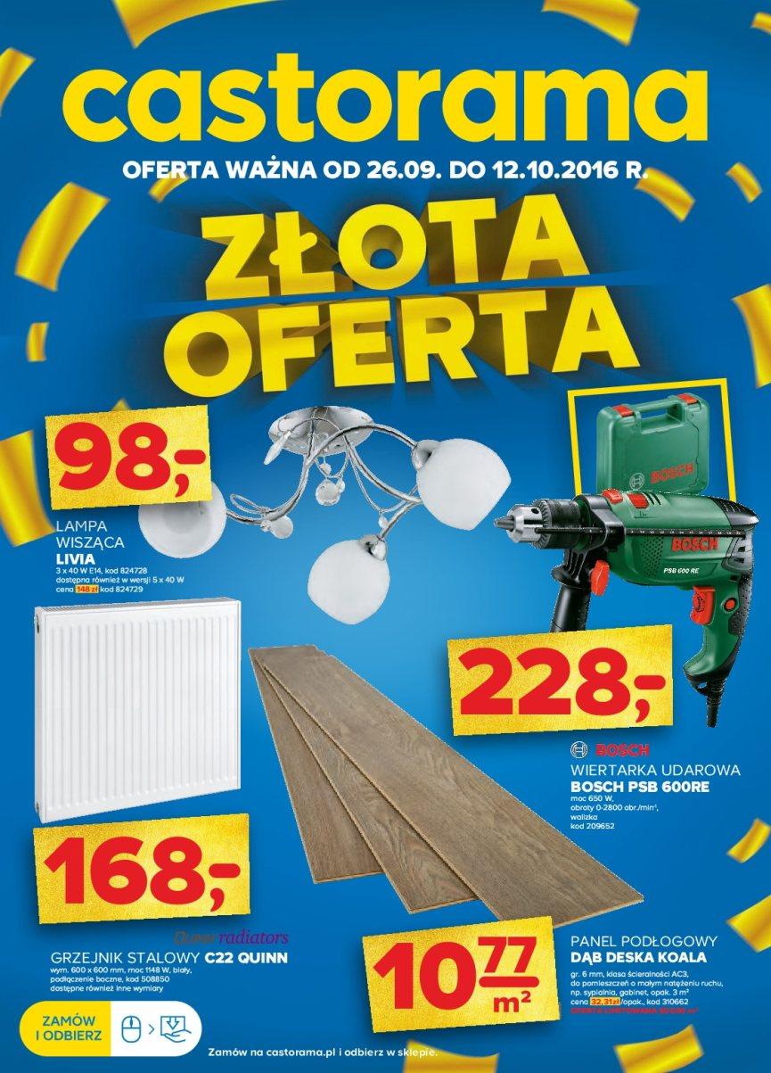 Gazetka promocyjna Castorama do 12/10/2016 str.0