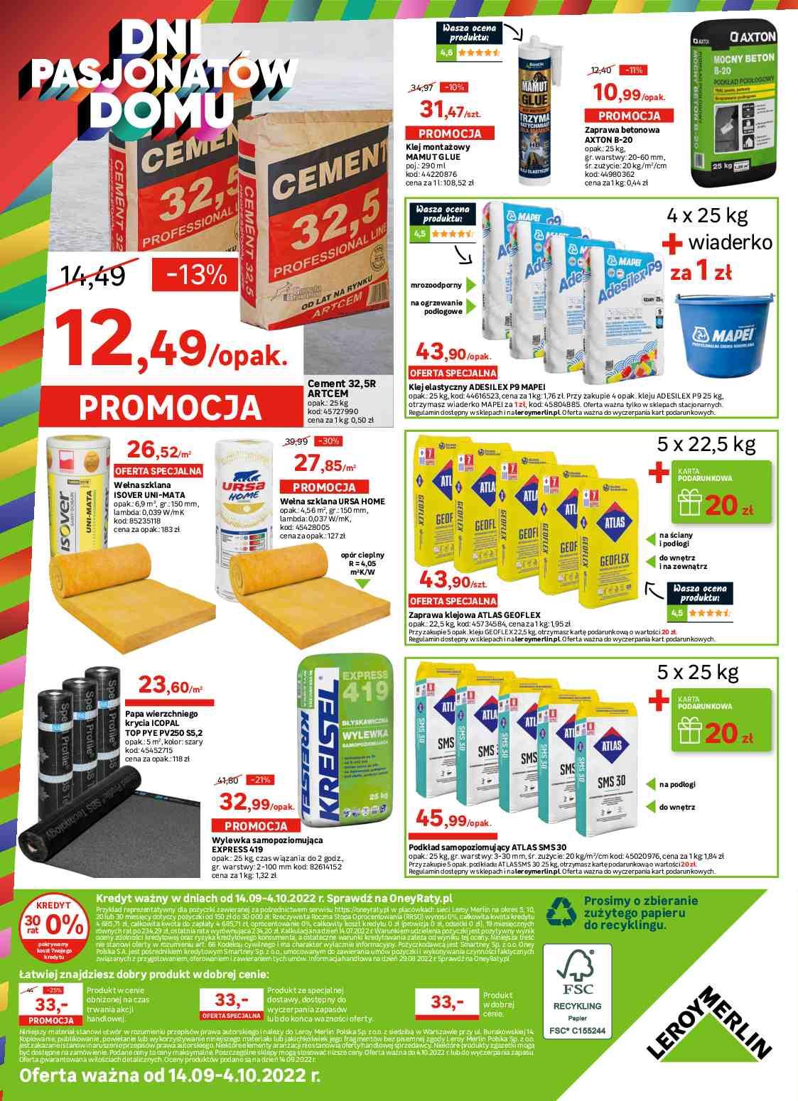 Gazetka promocyjna Leroy Merlin do 04/10/2022 str.12