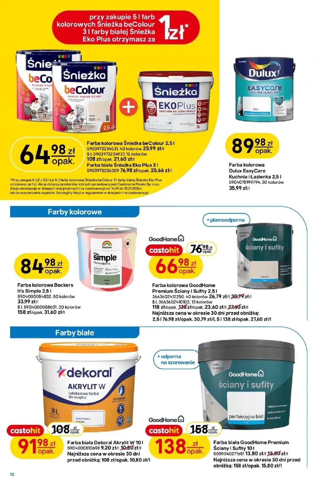 Gazetka promocyjna Castorama do 31/01/2026 str.12