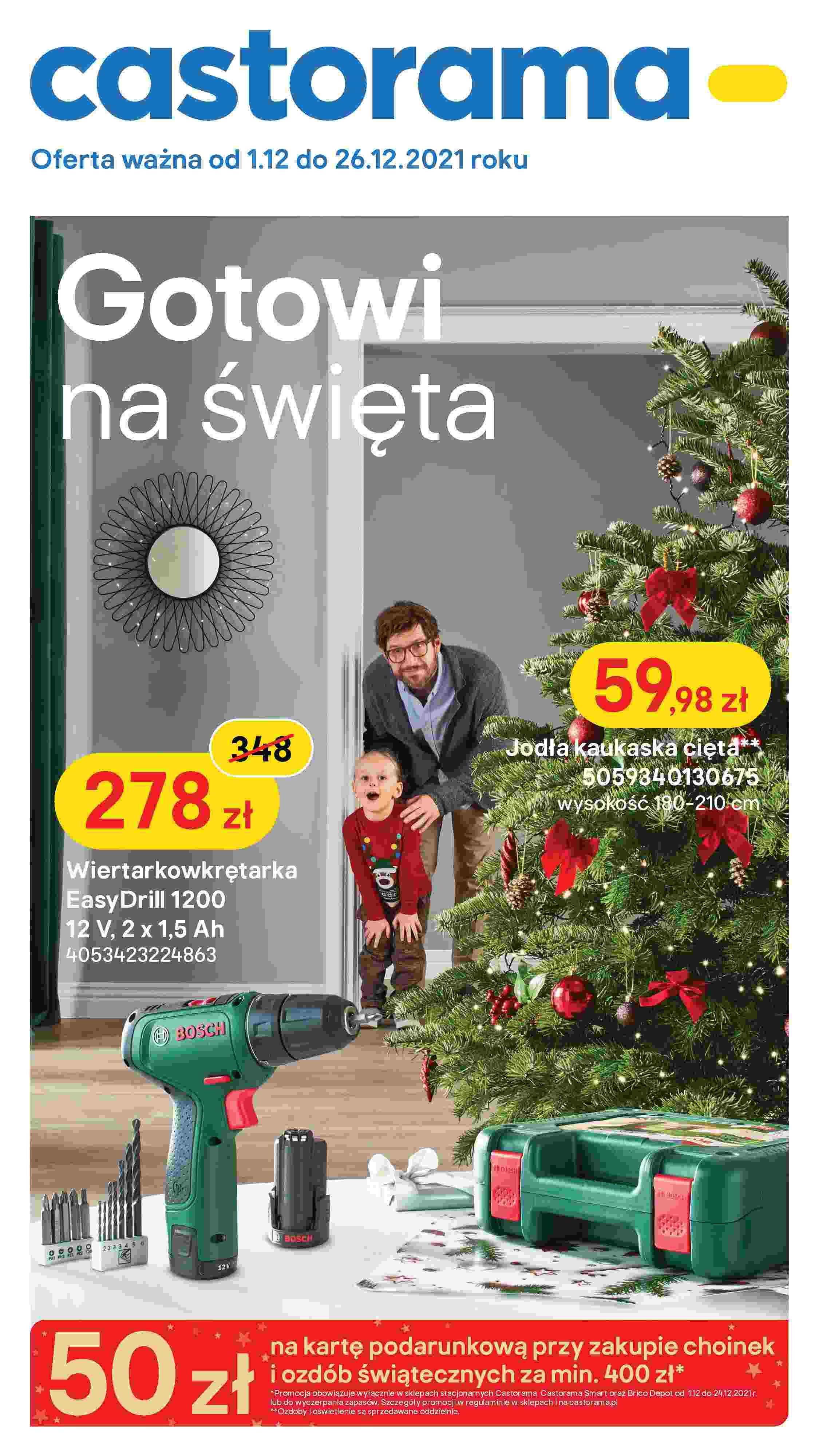 Gazetka promocyjna Castorama do 26/12/2021 str.0