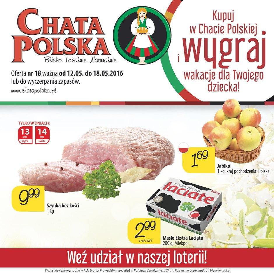 Gazetka promocyjna Chata Polska do 18/05/2016 str.0