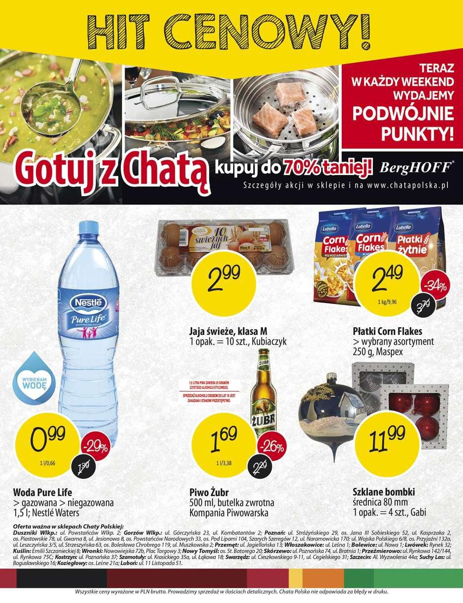 Gazetka promocyjna Chata Polska do 02/12/2015 str.12