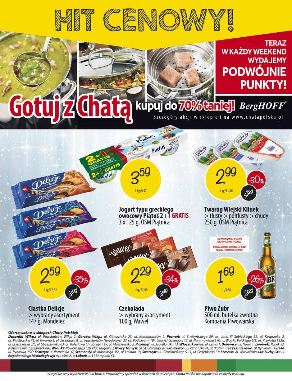 Gazetka promocyjna Chata Polska do 16/12/2015 str.12