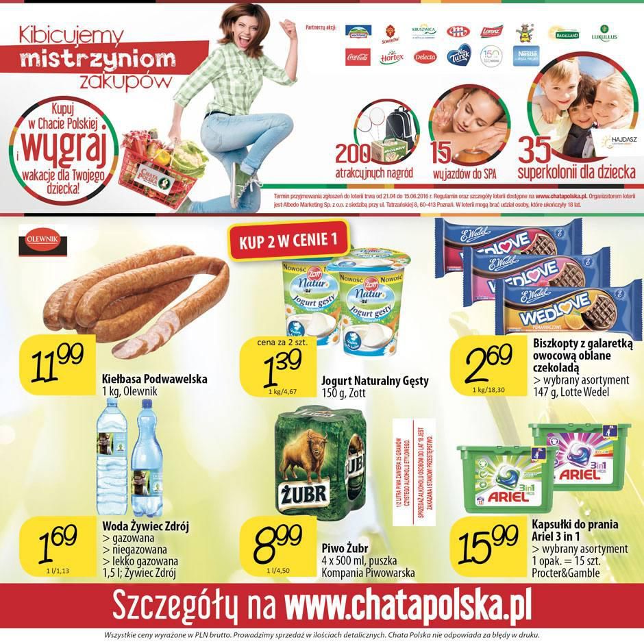 Gazetka promocyjna Chata Polska do 11/05/2016 str.7