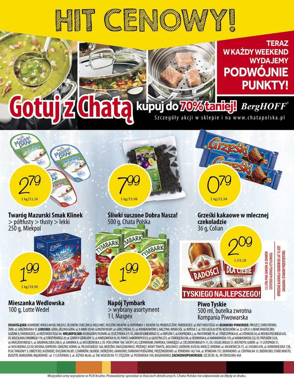 Gazetka promocyjna Chata Polska do 24/12/2015 str.11