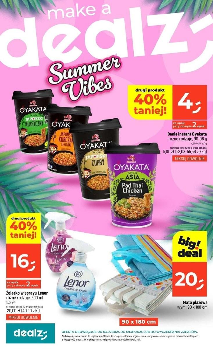 Gazetka promocyjna Dealz do 09/07/2025 str.1