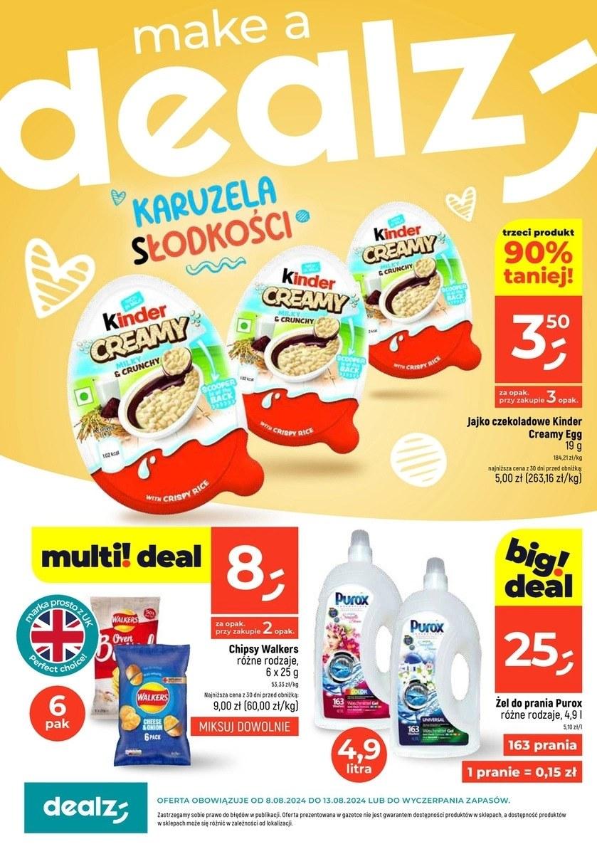 Gazetka promocyjna Dealz do 13/08/2024 str.1