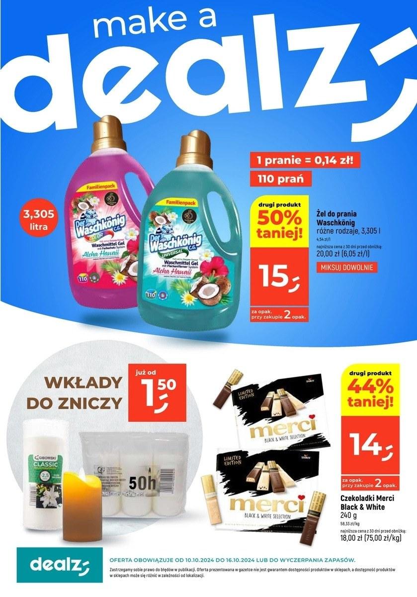 Gazetka promocyjna Dealz do 16/10/2024 str.1