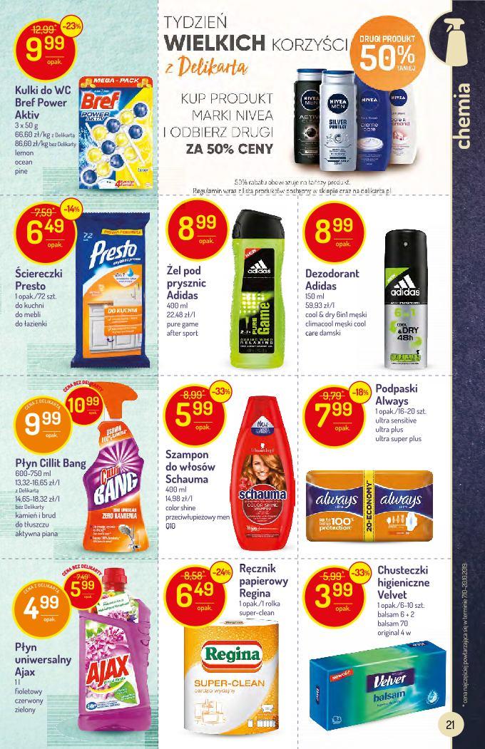 Gazetka promocyjna Delikatesy Centrum do 04/12/2019 str.21