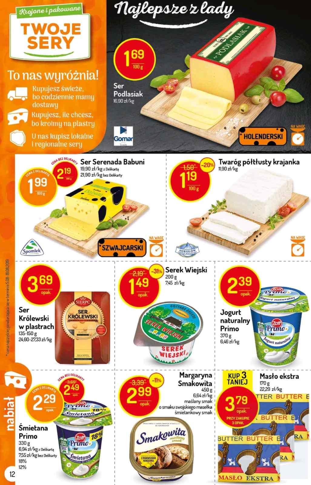 Gazetka promocyjna Delikatesy Centrum do 02/10/2019 str.12