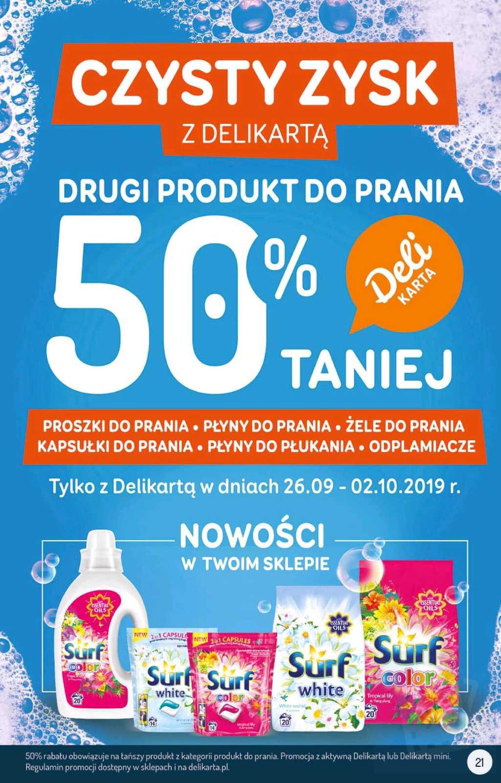 Gazetka promocyjna Delikatesy Centrum do 02/10/2019 str.21