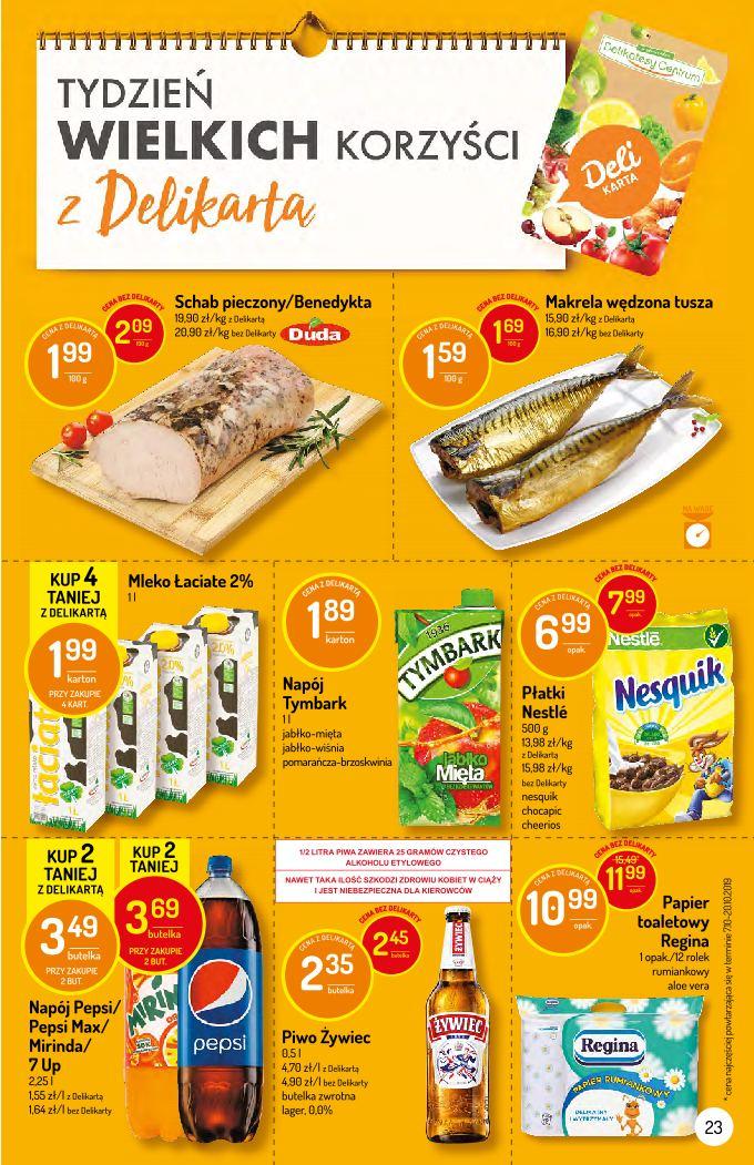 Gazetka promocyjna Delikatesy Centrum do 04/12/2019 str.23