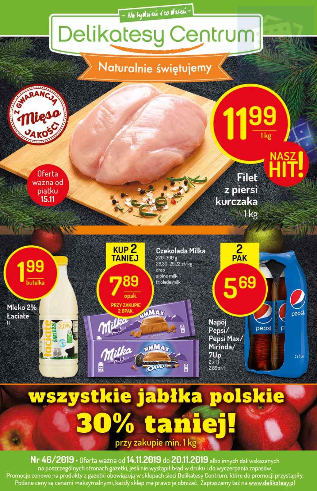 Gazetka promocyjna Delikatesy Centrum do 20/11/2019 str.20