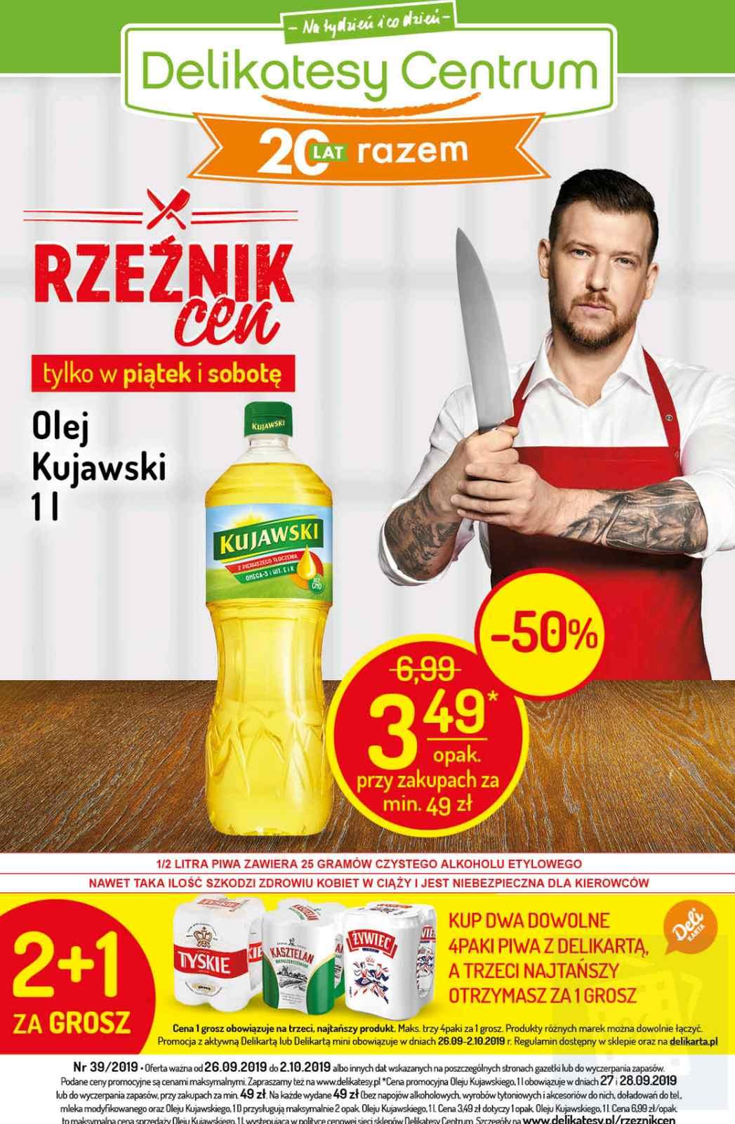 Gazetka promocyjna Delikatesy Centrum do 02/10/2019 str.1