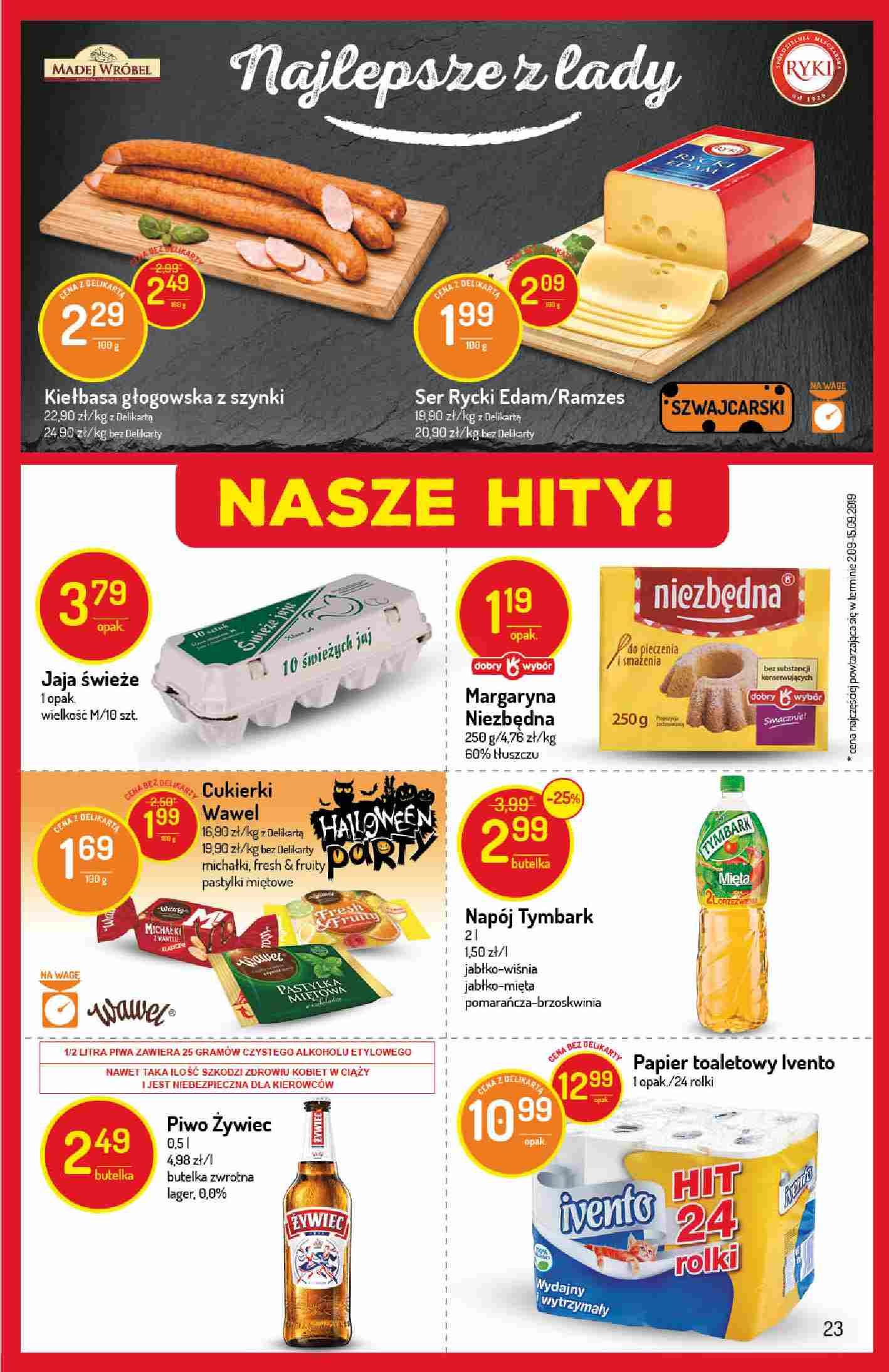 Gazetka promocyjna Delikatesy Centrum do 30/10/2019 str.23