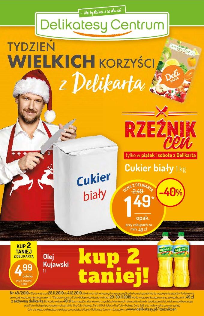Gazetka promocyjna Delikatesy Centrum do 04/12/2019 str.0