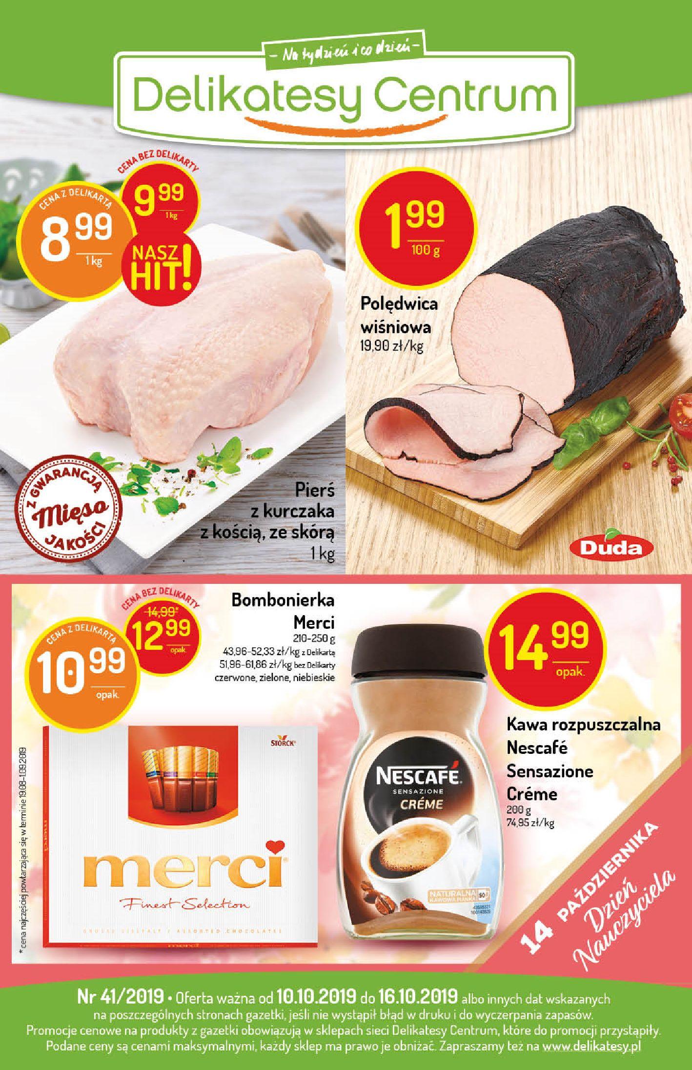 Gazetka promocyjna Delikatesy Centrum do 16/10/2019 str.24