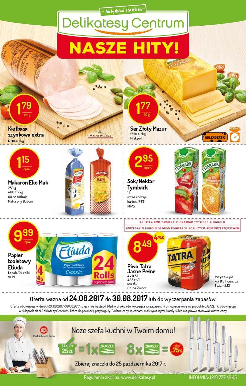 Gazetka promocyjna Delikatesy Centrum do 30/08/2017 str.20