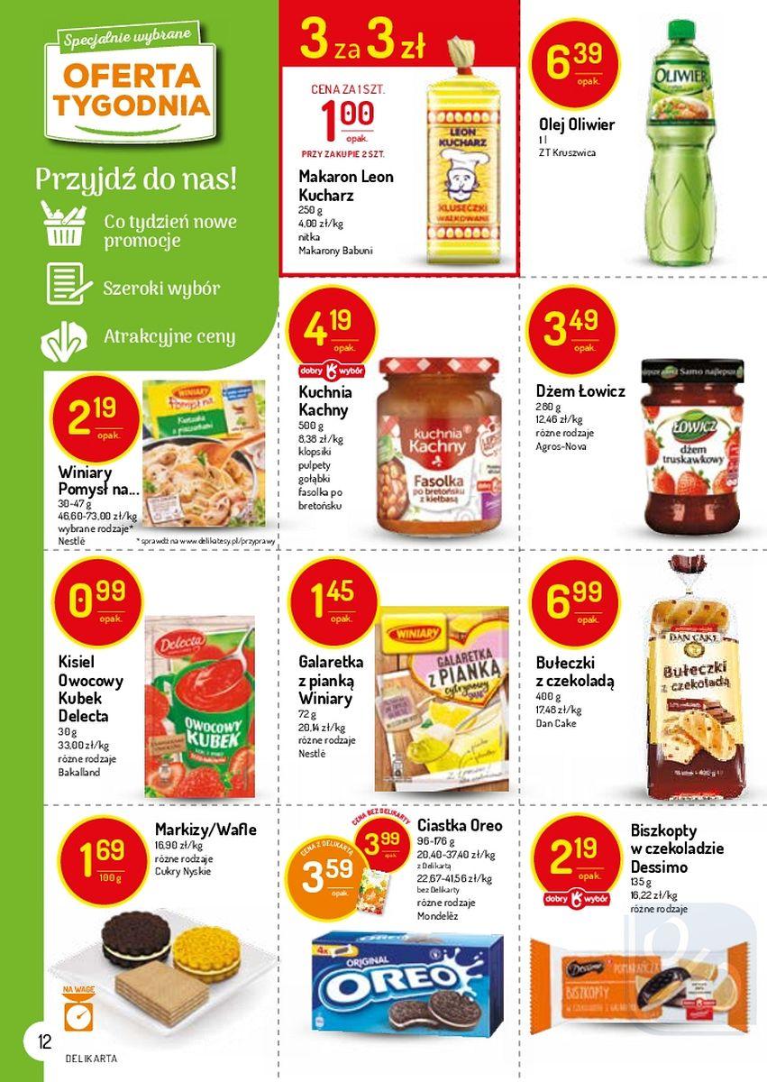 Gazetka promocyjna Delikatesy Centrum do 17/01/2018 str.12