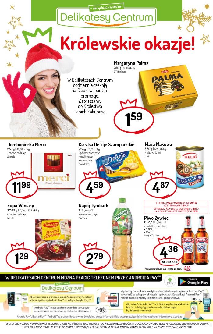 Gazetka promocyjna Delikatesy Centrum do 24/12/2016 str.20