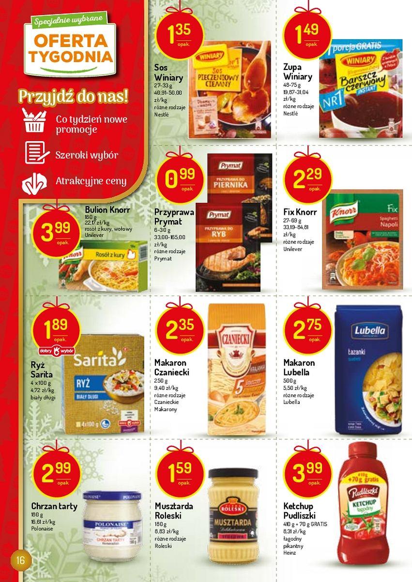 Gazetka promocyjna Delikatesy Centrum do 24/12/2017 str.16