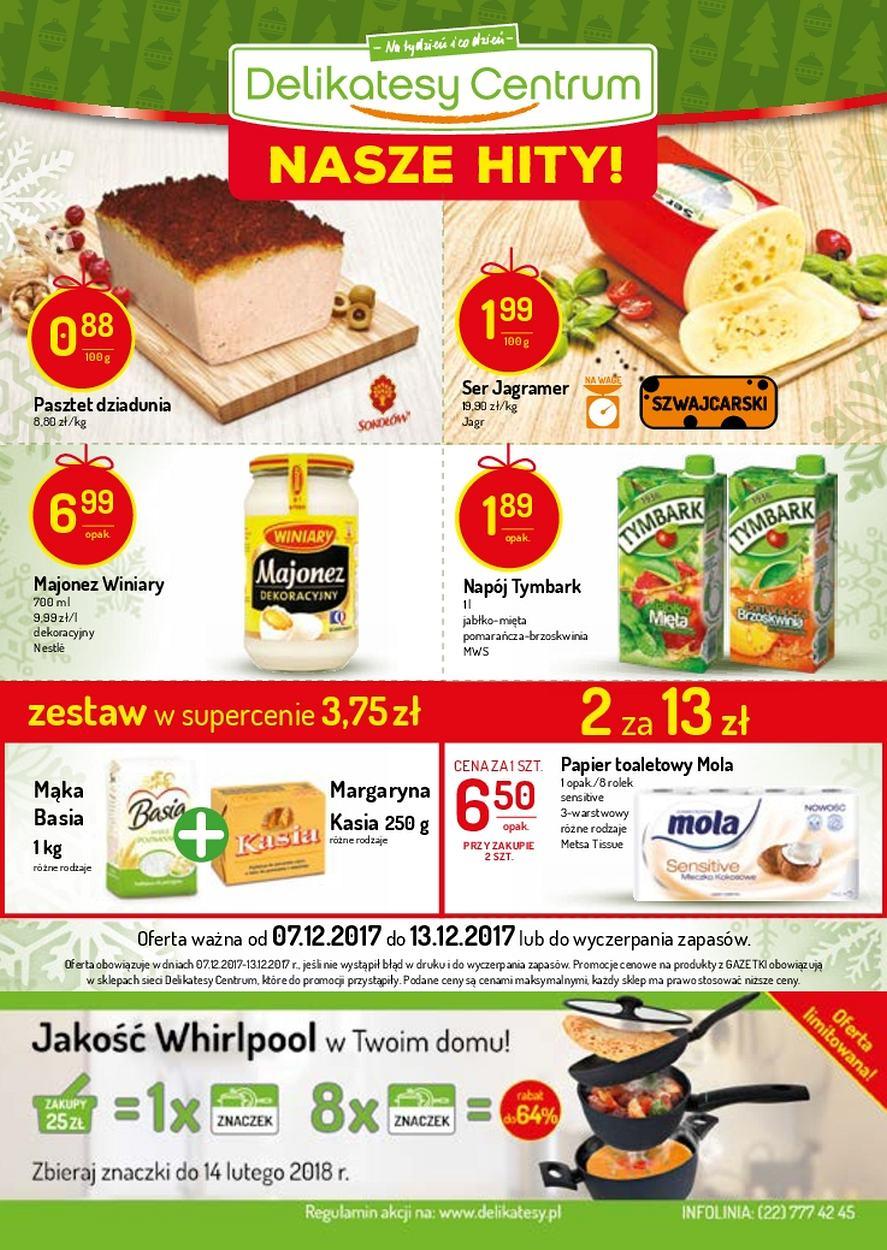 Gazetka promocyjna Delikatesy Centrum do 13/12/2017 str.24