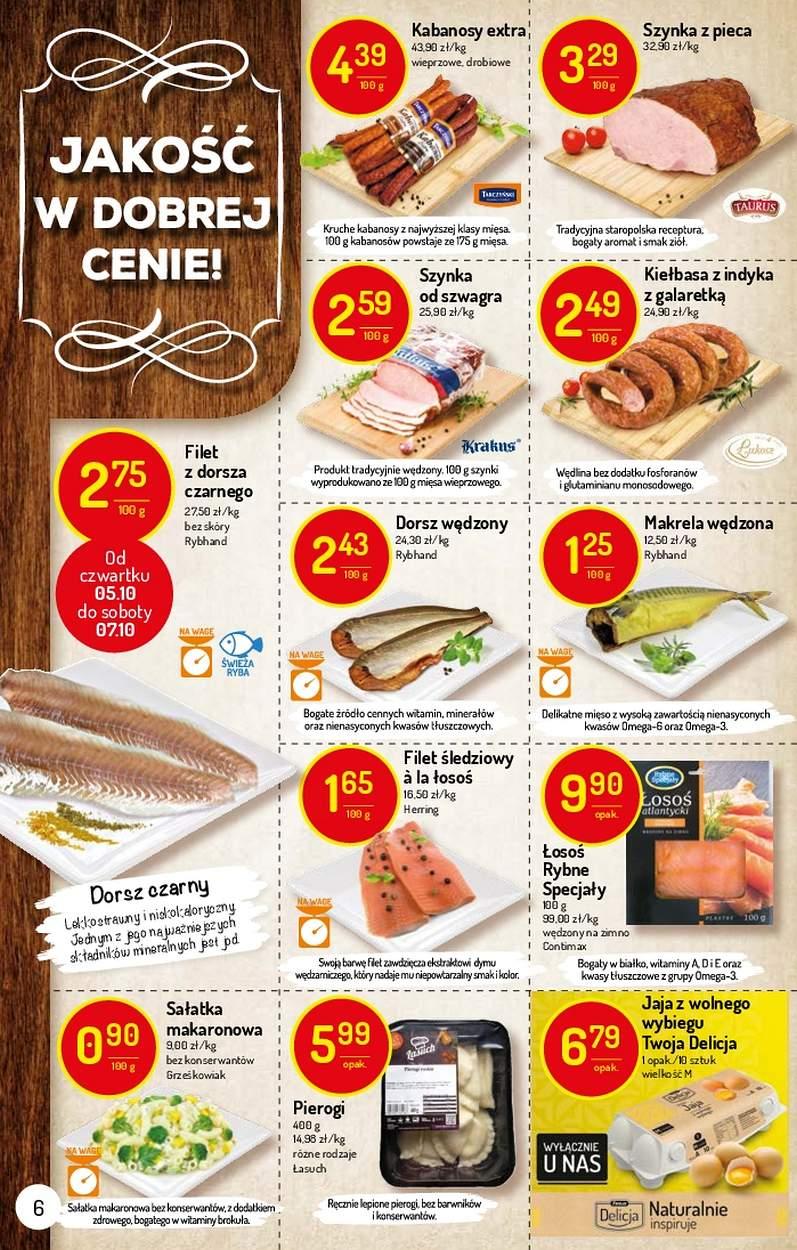 Gazetka promocyjna Delikatesy Centrum do 11/10/2017 str.6