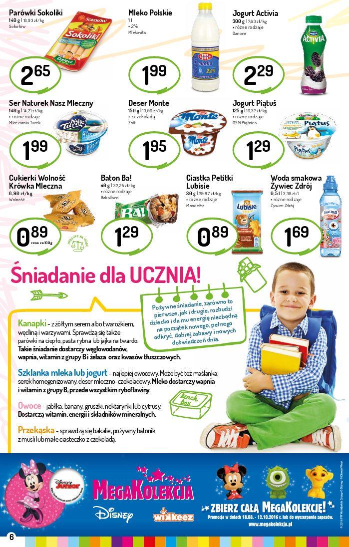 Gazetka promocyjna Delikatesy Centrum do 24/08/2016 str.6